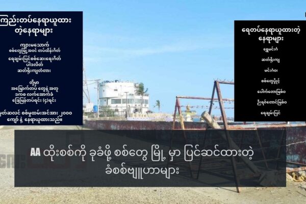 အာရက္ခတပ်တော် AA ထိုးစစ်ကို ခုခံဖို့ စစ်တွေ ဒကစ ပြင်ဆင်ထားတဲ့ ခံစစ်ဗျူဟာများ