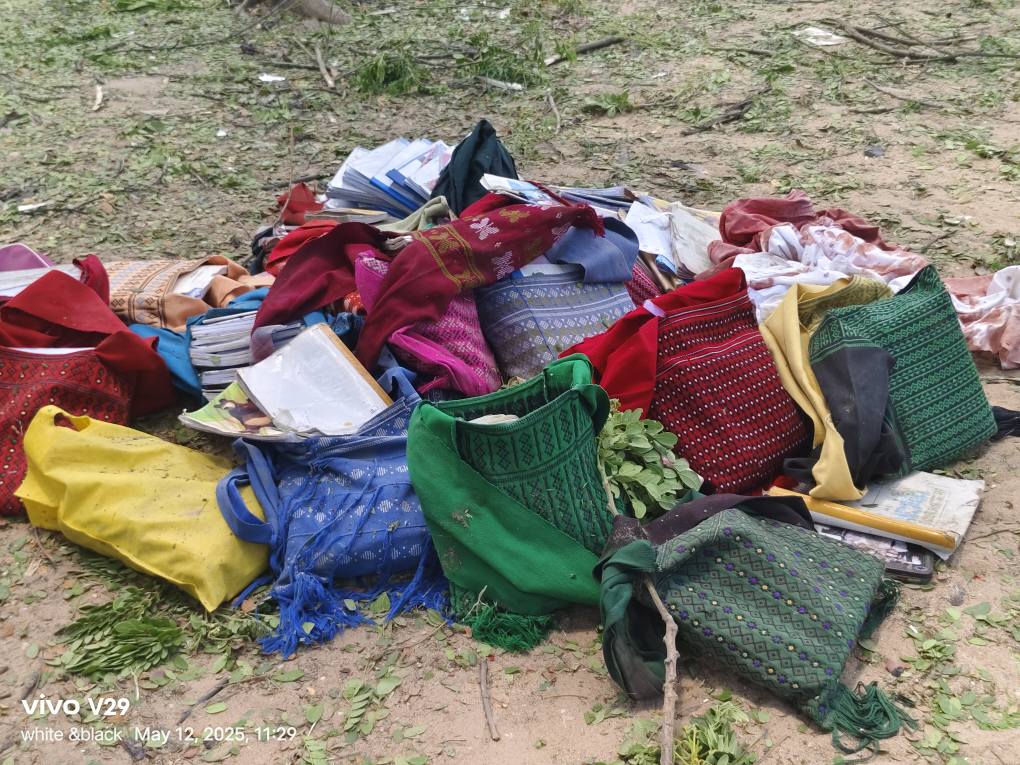 ဒီပဲယင်းမြို့ ၊ အိုးတိန်တွင်း ကျေးရွာ စာသင်ကျောင်းတိုက်ခိုက်ခံရမှု